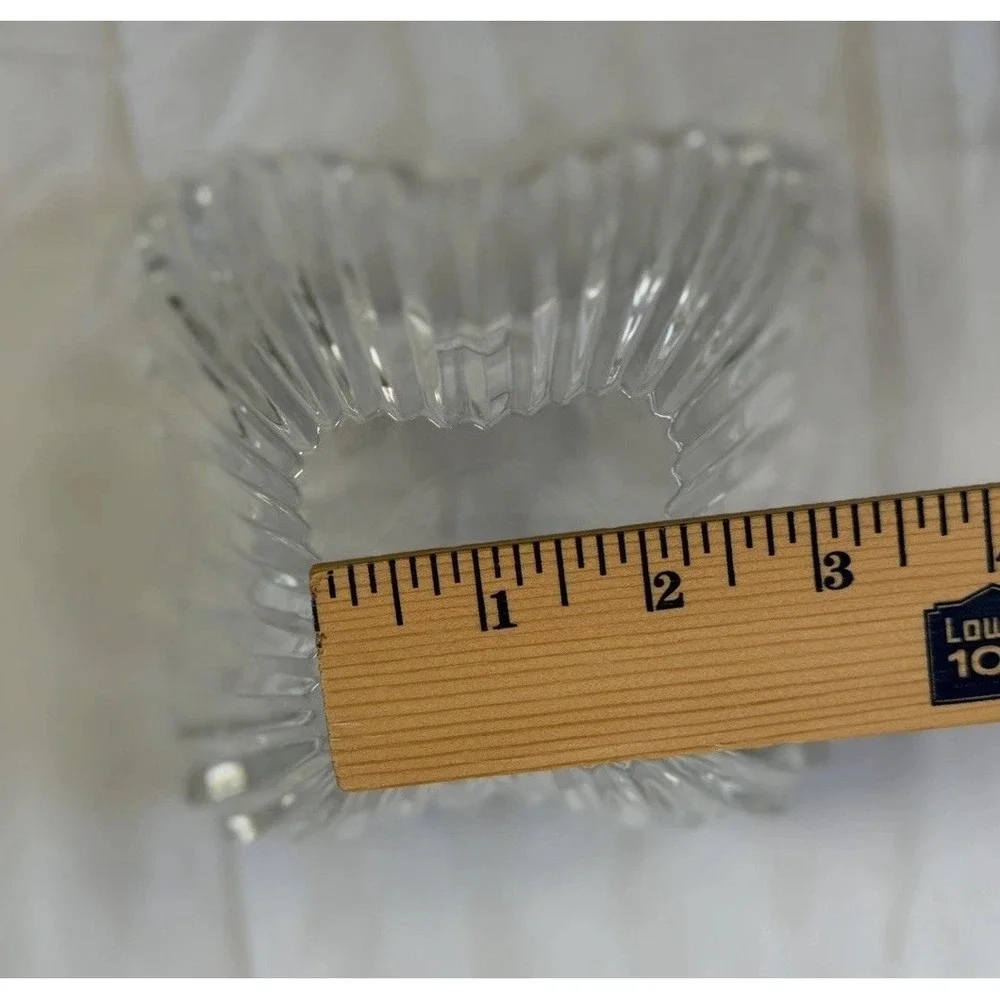 Vintage Discontinued Lydia by Mikasa Crystal Tulip Bowl 7 1/4‎ Inches